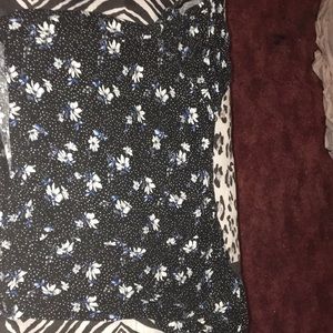 Flowered crop top
